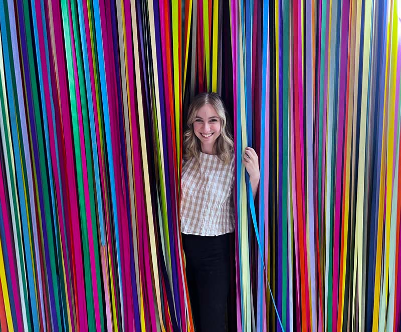 Amanda Rodriguez, a play therapist smiling